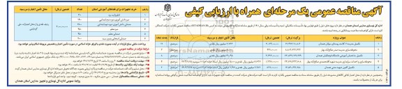 مناقصه عمومی تکمیل مدرسه 7 کلاسه روستای...