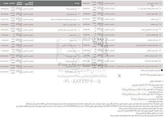 مزایده سایپا پرس