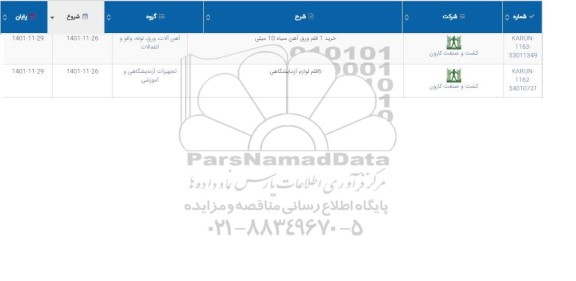 استعلام خرید 1 قلم ورق آهن سیاه 10 میلی ...