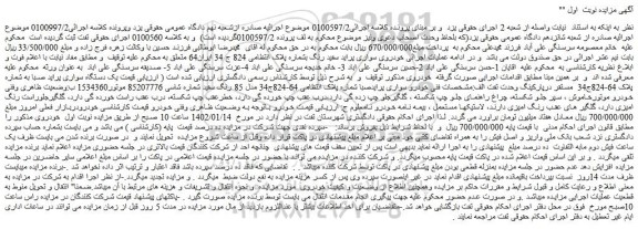 مزایده فروش خودروی سواری پراید سفید رنگ
