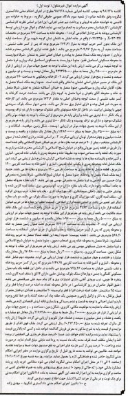 مزایده فروش محوطه خانه به مساحت 264 متر مربع...