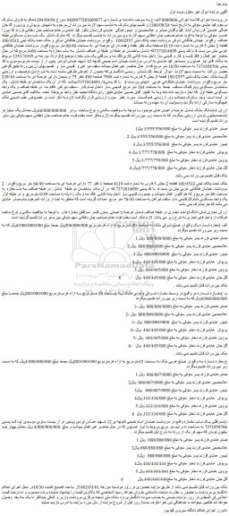 مزایده یک باب منزل مسکونی طبقه همکف  