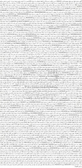 آگهی مزایده ششدانگ یک قطعه باغچائی به شماره 844 فرعی از ۲۶ اصلی مفروز و مجزا شده از ۱ فرعی از اصلی