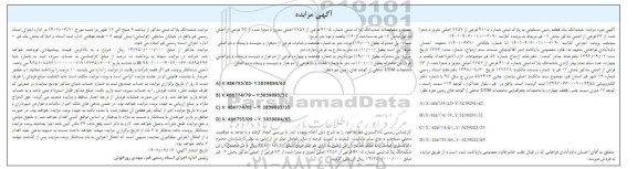 مزایده فروش ششدانگ یک قطعه زمین مسکونی به پلاک ثبتی شماره 4105 فرعی از 2252 اصلی
