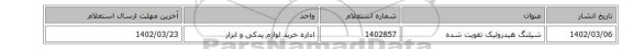 شیلنگ هیدرولیک تقویت شده