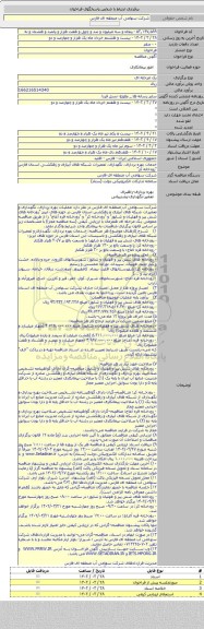 مناقصه, خدمات بهره برداری، نگهداری، تعمیرات شبکه های آبیاری و زهکشی استان فارس 
