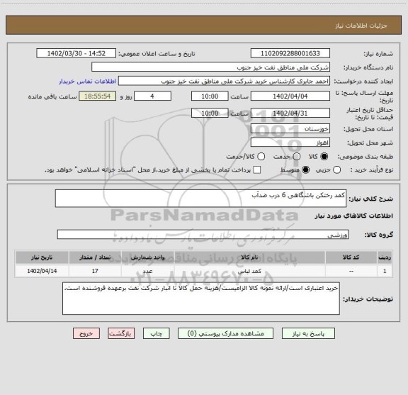 استعلام کمد رختکن باشگاهی 6 درب ضدآب