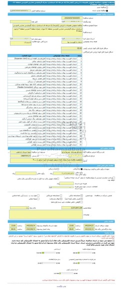 مناقصه، مناقصه عمومی همزمان با ارزیابی (یکپارچه) یک مرحله ای استاندارد سازی گرمایشی مدارس قدوسی منطقه 11، چمران منطقه 7، ابوذر منطقه 8