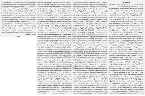 مزایده فروش عرصه و اعیان و ماشین آلات و تجهیزات و تاسیسات 