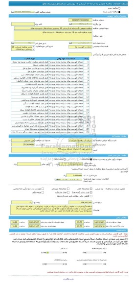 مناقصه، مناقصه عمومی یک مرحله ای آبرسانی 16 روستایی دیم قشلاق شهرستان ماکو