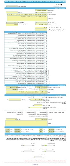 مناقصه، مناقصه عمومی همزمان با ارزیابی (یکپارچه) یک مرحله ای استانداردسازی گرمایشی مدرسه سروش و طالقانی منطقه 2 تهران