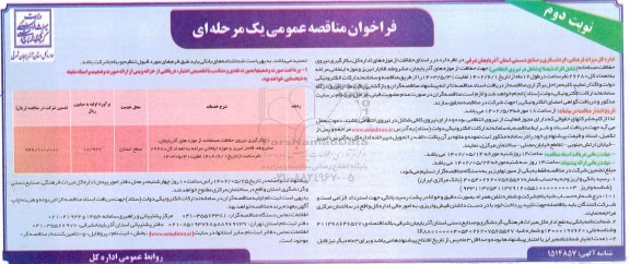 فراخوان مناقصه بکارگیری نیروی حفاظت مسلحانه از موزه های ... نوبت د وم