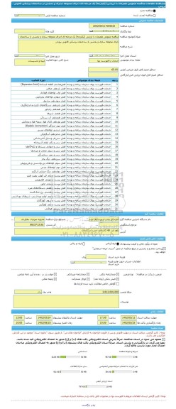 مناقصه، مناقصه عمومی همزمان با ارزیابی (یکپارچه) یک مرحله ای اجرای محوطه سازی و بخشی از ساختمان پزشکی قانونی بروجن