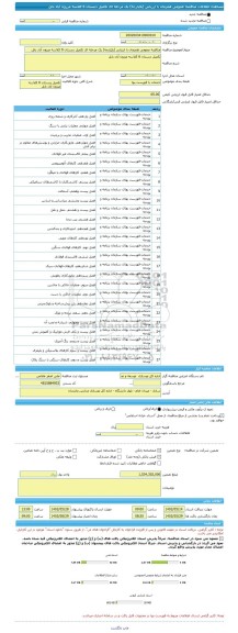 مناقصه، مناقصه عمومی همزمان با ارزیابی (یکپارچه) یک مرحله ای تکمیل دبستان 6 کلاسه مرزون آباد بابل