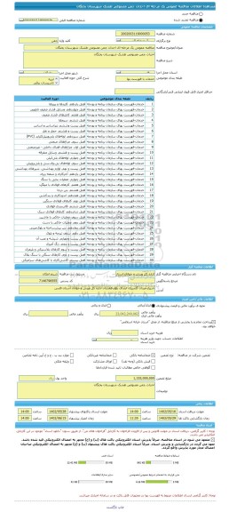 مناقصه، مناقصه عمومی یک مرحله ای احداث چمن مصنوعی طشک شهرستان بختگان