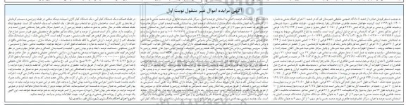 مزایده پلاک ثبتی 4941 فرع یاز 10750 اصلی