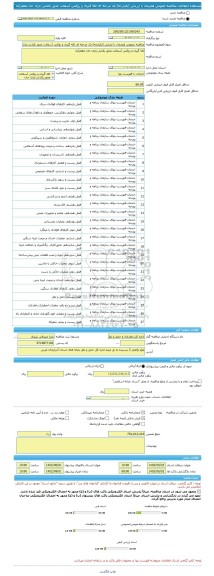 مناقصه، مناقصه عمومی همزمان با ارزیابی (یکپارچه) یک مرحله ای لکه گیری و روکش آسفالت محور بکتاش-یاری جان مظفرآباد