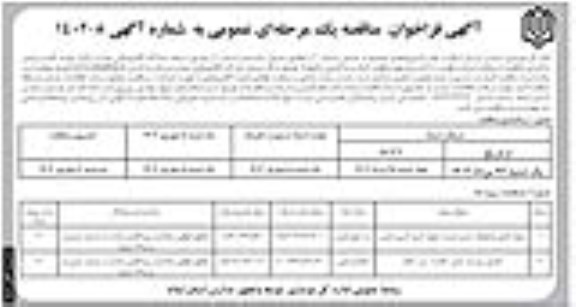 مناقصه دیوارکشی و محوطه سازی مدرسه و تکمیل مدرسه شش کلاسه- نوبت دوم