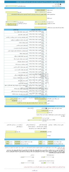 مناقصه، مناقصه عمومی یک مرحله ای بهسازی و آسفالت گرم محور جاده قدیم گرگان-کردکوی-نوکنده