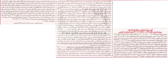 مزایده فروش ششدانگ یک قطعه ساختمان به پلاک ثبتی 11321 فرعی از 1 اصلی 