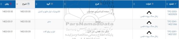 استعلام صفحه کلید کمپرسور هواسازان و...