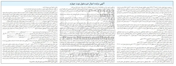 مزایده ششدانگ پلاک ثبتی 1646/24 اصلی - نوبت چهارم