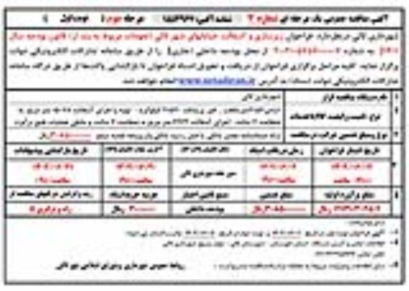 فراخوان زیرسازی و آسفالت خیابانهای شهر ... - مرحله دوم - نوبت اول
