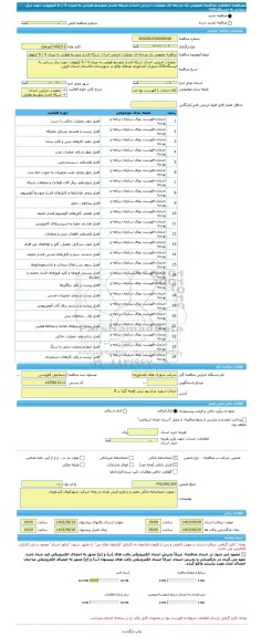 مناقصه، مناقصه عمومی یک مرحله ای عملیات اجرایی احداث شبکه فشار متوسط هوایی به میزان 4 / 6 کیلوولت جهت برق رسانی به ایستگاهCGS