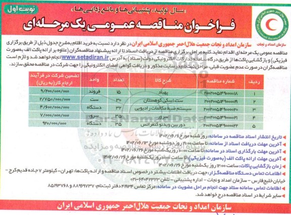 مناقصه عمومی پهباد ...