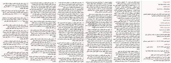 مزایده شش دانگ پلاک ثبتی 3113 بخش 4، منزل مسکونی و سه باب مغازه