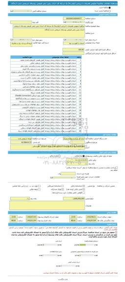 مناقصه، مناقصه عمومی همزمان با ارزیابی (یکپارچه) یک مرحله ای احداث زمین چمن طبیعی روستای شریعتی دشت آزادگان