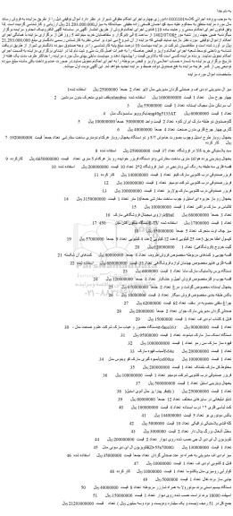 مزایده فروش میز ال مدیریتی ام دی اف و صندلی گردان مدیریتی مدل لایو تعداد 2 و...
