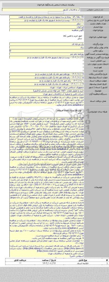 مناقصه, خرید و تحویل مقدار ۱۷۵۳۰ متر لوله چدنی نشکن (داکتیل)