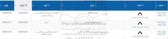 استعلام بیرینگ 6202 و ...