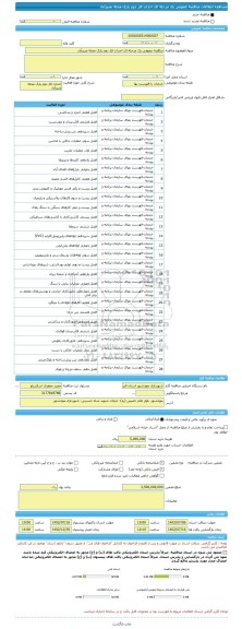 مناقصه، مناقصه عمومی یک مرحله ای احداث فاز دوم پارک محله نصیرآباد