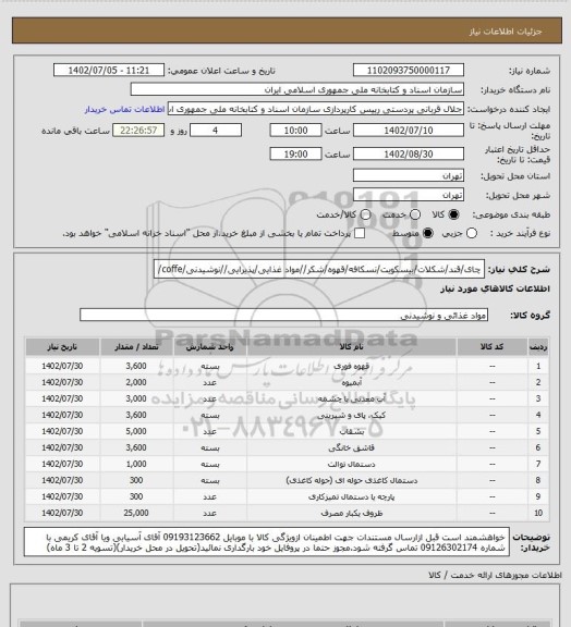 استعلام چای/قند/شکلات/بیسکویت/نسکافه/قهوه/شکر//مواد غذایی/پذیرایی//نوشیدنی/coffe/