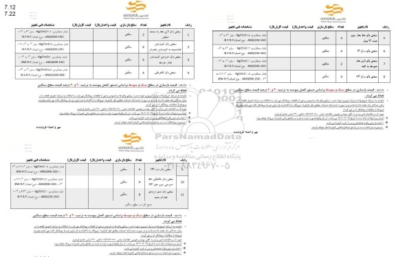 استعلام سیفتی والو لاین بخار به سمت آجکتور ....