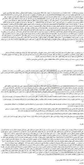مزایده فروش ملک به مساحت 61.12