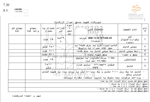 استعلام فن بکو ارد اکسیال دمنده....