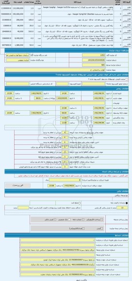 مزایده ، لوازم ساختمانی -خ