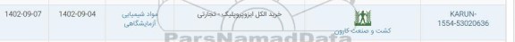 استعلام خرید الکل ایزوپروپلیک - تجارتی