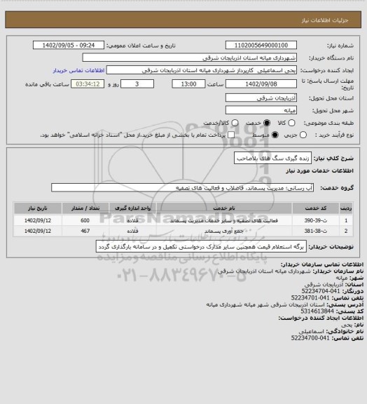 استعلام زنده گیری سگ های بلاصاحب