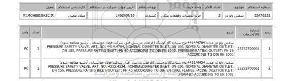 استعلام، سفتی ولو لزر