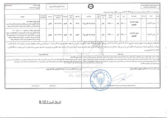 استعلام روغن کارکرده