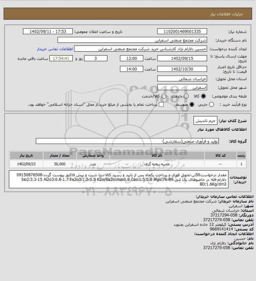 استعلام جرم تاندیش