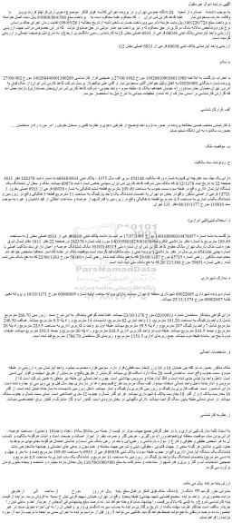 مزایده فروش  واحد آپارتمانی پلاک ثبتی 66038 فرعی از 6933 اصلی 