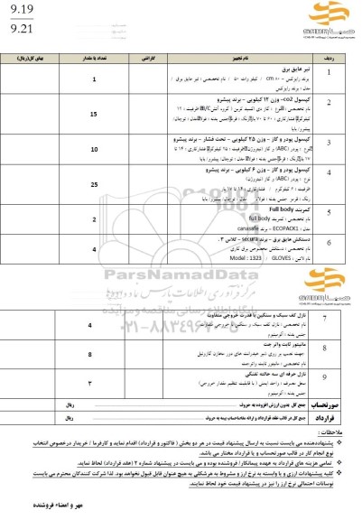 استعلام تیر عایق برق ....