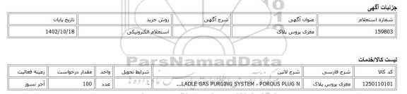 استعلام الکترونیکی، مغزی پروس پلاک