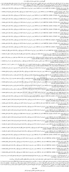 مزایده فروش یک قطعه زمین زراعی آبی به مساحت 11004 مترمربع