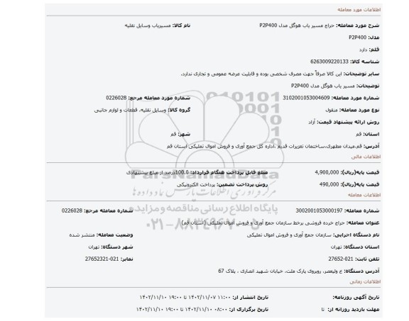 مسیر یاب هوگل مدل P2P400